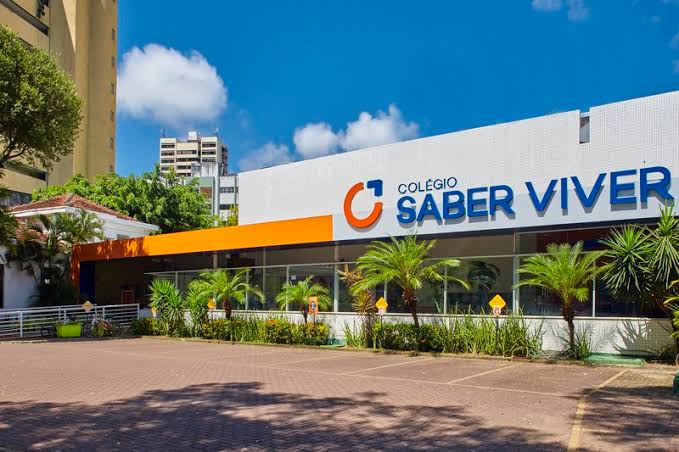 Fachada do Colégio Saber Viver, no Espinheiro, Recife
